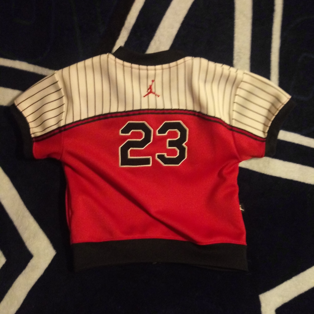 * Jordan 23 Baseball Jacket Short Set - Picture 5 of 8